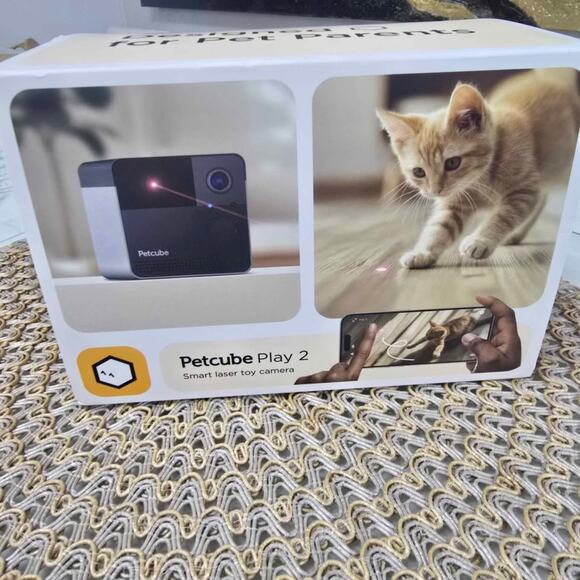 Petcube Play 2 Wi-Fi Pet Camera with Laser Toy for Cats & Dogs: Indoor Camera. - Picture 8 of 9